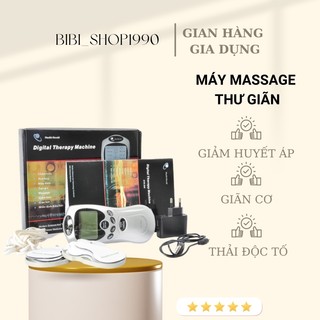 Combo 2 Máy massage 4 miếng, châm cứu, bấm huyệt giúp cơ thể thư giãn