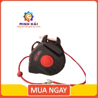 Dây hơi tự rút cao cấp hose reel 10m - 15m dây hơi yato