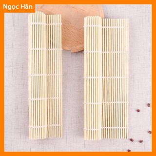 Combo 2 Mành Tre Cuộn Sushi Kimbap Cơm Cuộn Nhanh Chóng Không Lo Dính Tay ngochanshop