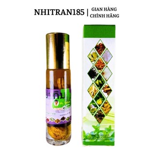 Combo 12 chai dầu Lăn 13 vị thảo dược Nội địa Thái lan 8ml