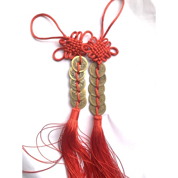 Dây Đồng Xu Ngũ Đế May Mắn Tài Lộc