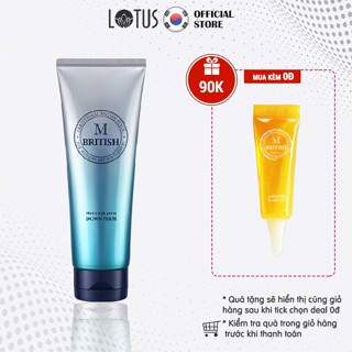 Ép tóc mai(ép side) chuyên nghiệp cho Nam BRITISH M Men's Style Down Perm 200g