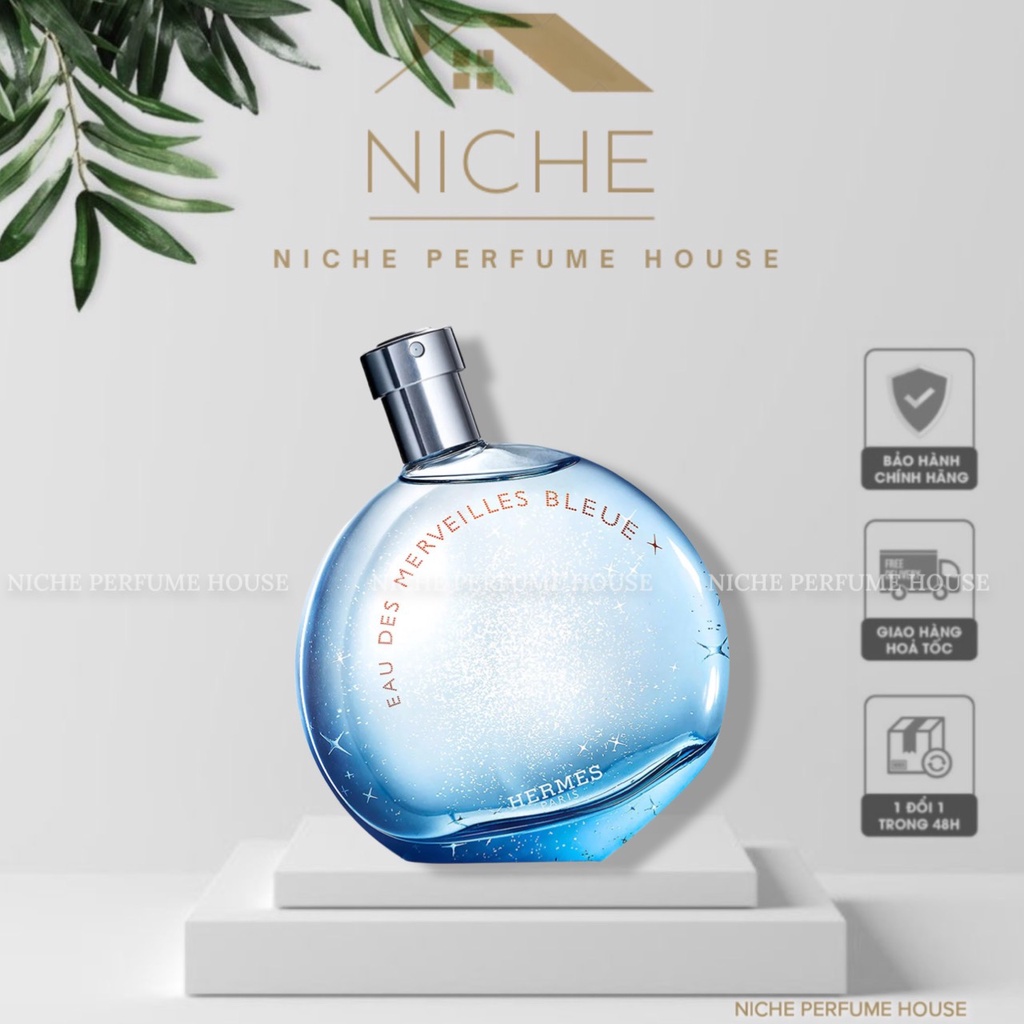 Nước hoa HERMES Eau des Merveilles Bleue Eau de Toilette -- 𝐧𝐢𝐜𝐡𝐞𝐩𝐞𝐫𝐟𝐮𝐦𝐞 --