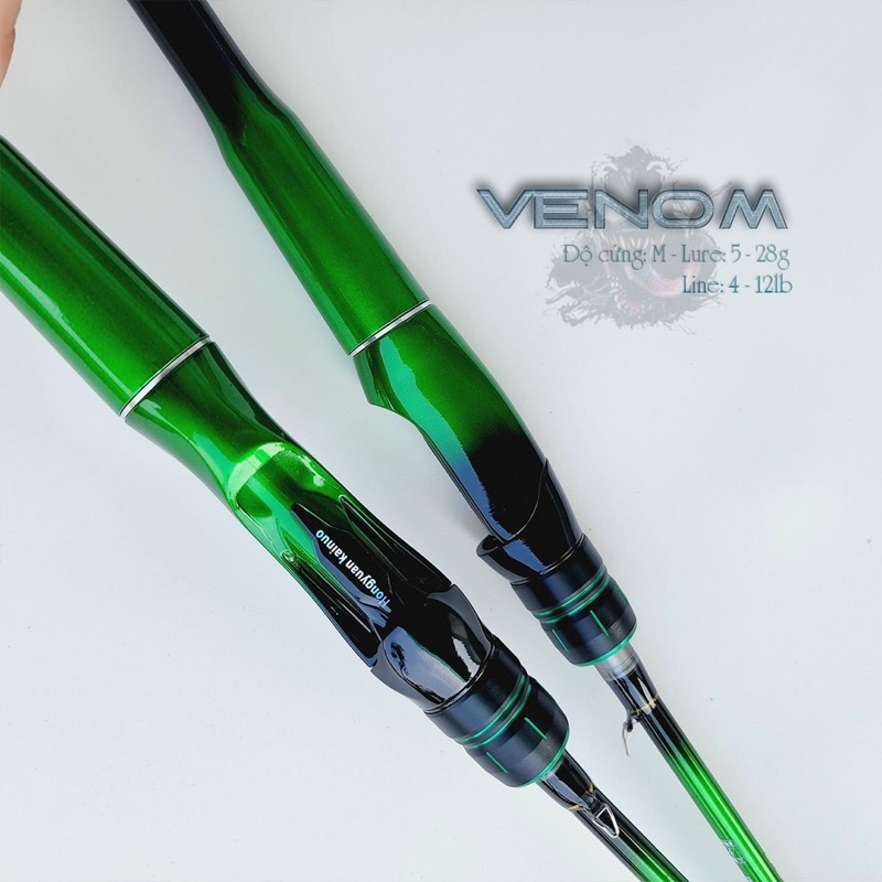 Cần lure VeNom 1 ngọn độ cứng M cao cấp