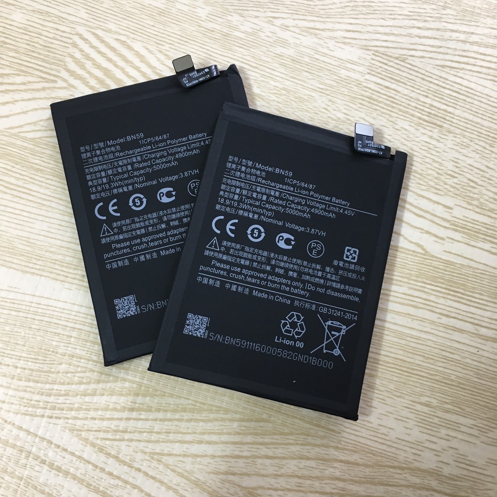 Pin Xiaomi Redmi Note 10 / Note 10S BN59 - Nhập khẩu