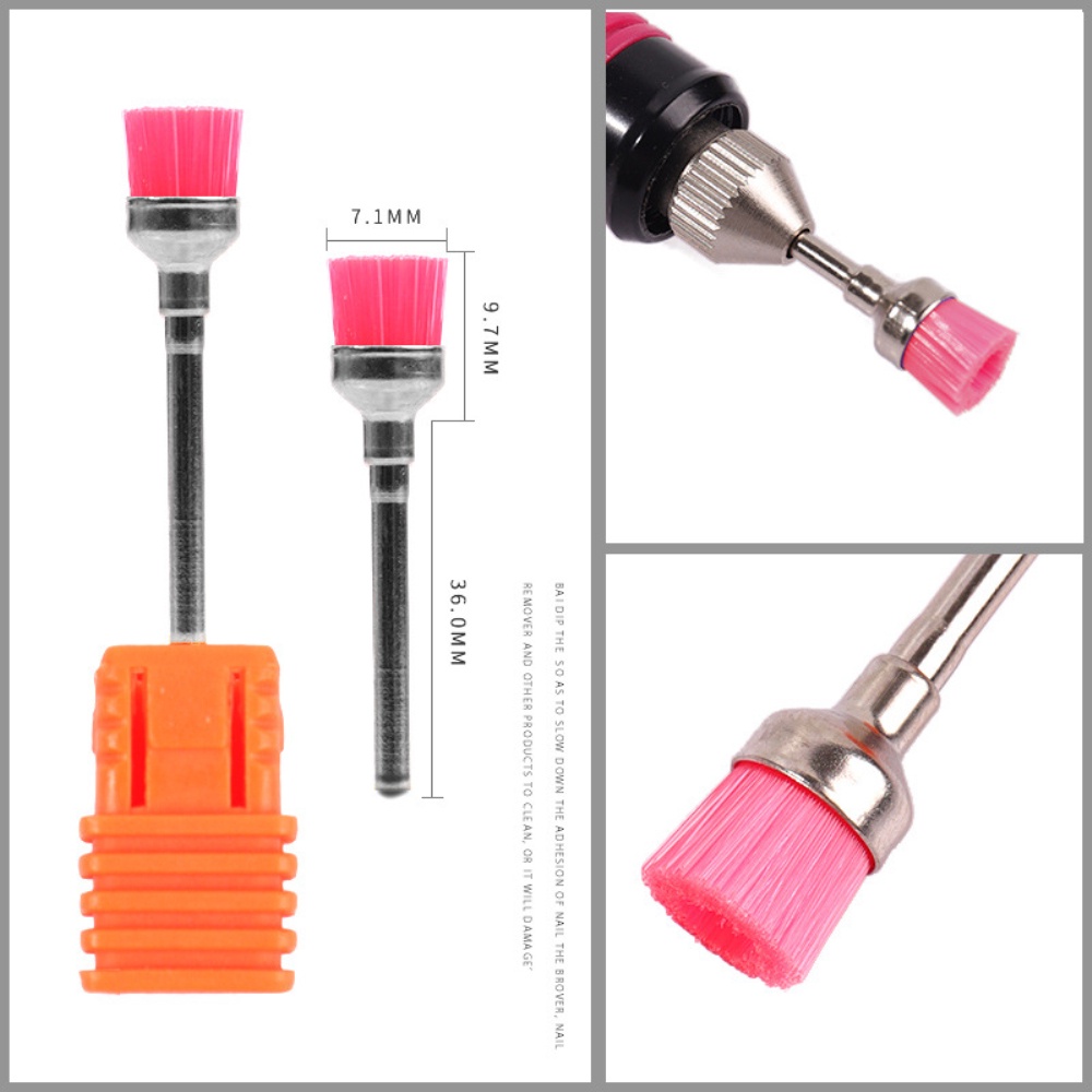 ♕1 Cái Đầu Mài Thạch Anh Tăng Cường Móng Tay Dũa Tẩy Gel Uv Mũi Khoan Móng Đầu Mài Hình Nón Tròn Dụng Cụ Máy Mài Móng Tay Chạy Điện Tốt Nhất