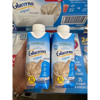 Sữa Nước Glucerna 237ml Dành Cho Người Tiểu Đường Mỹ. 1 Thùng 237mlx24 Hộp