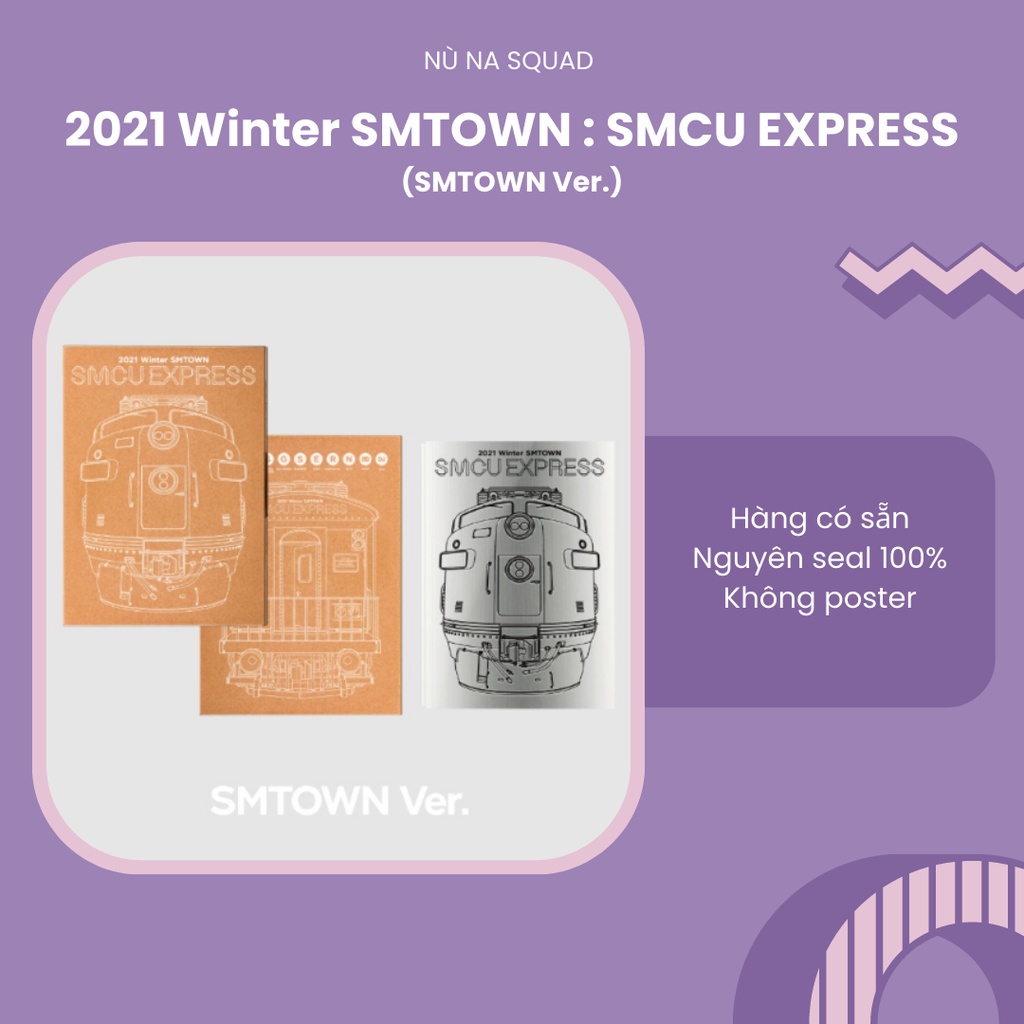 Bộ album 2021 Winter SMTOWN : SMCU EXPRESS