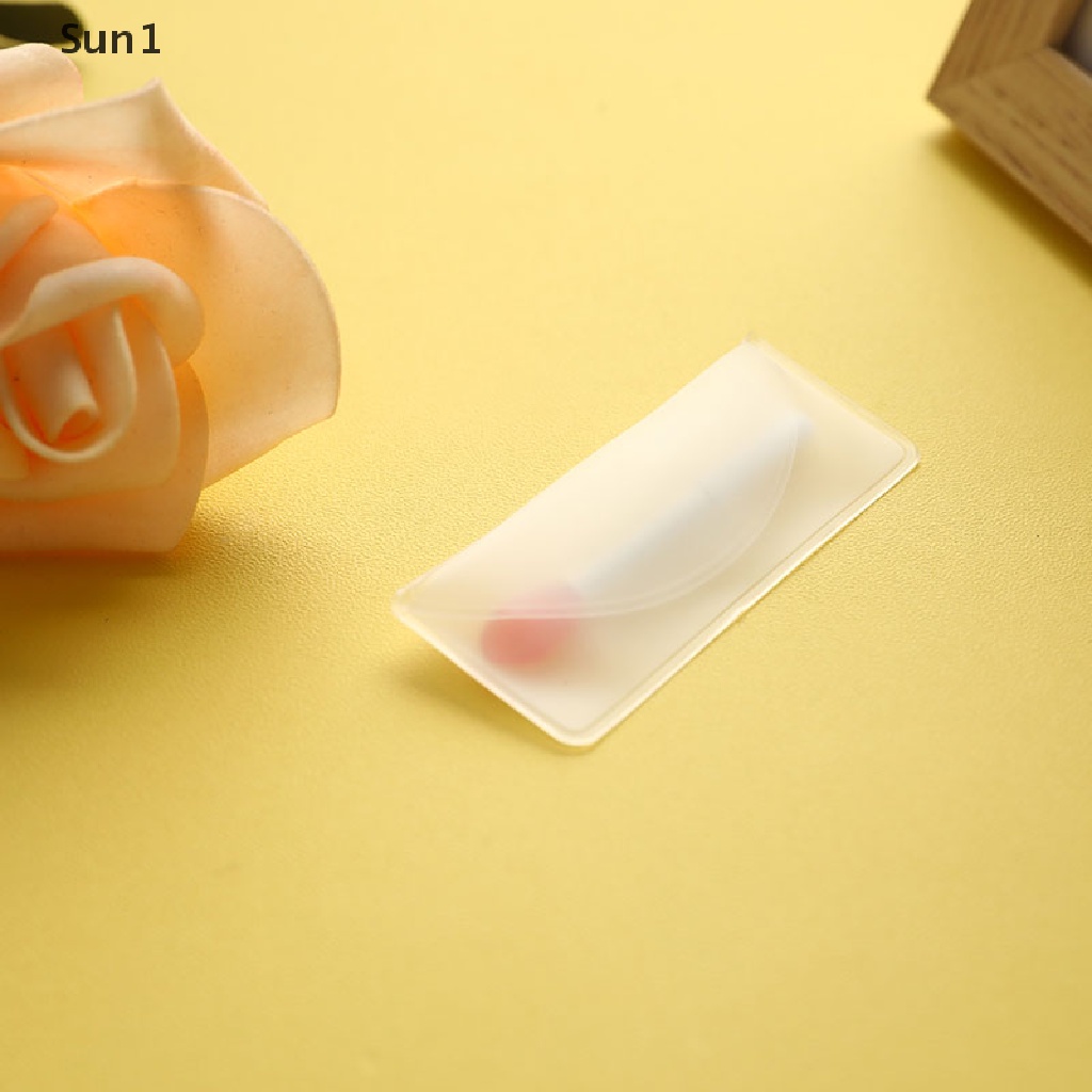 Set 1 Cọ Tô Son Môi Chất Liệu Silicone Tiện Dụng