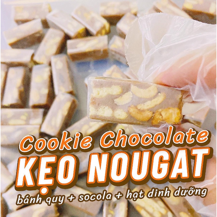 KẸO NOUGAT (Kẹo hạnh phúc) HANDMADE 200gr - 500gr