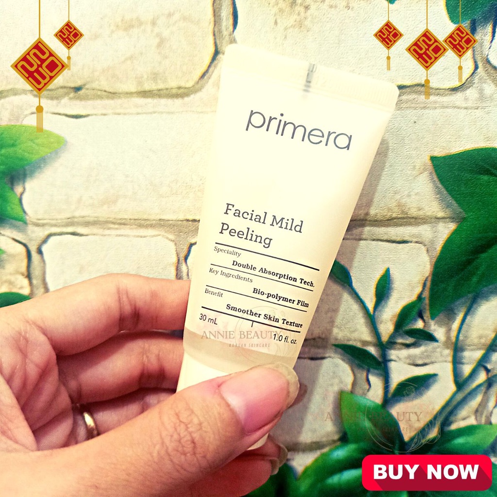 Tẩy tế bào chết Primera dạng gel tẩy da chết nhẹ nhàng dưỡng da mặt sạch thoáng lại giữ ẩm cho da mềm mại không kích ứng
