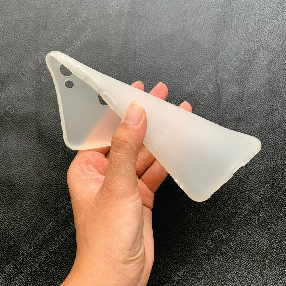 Ốp lưng Vivo V7/ V7+ (Plus) dẻo đen trơn, dẻo trong đục chống ố vàng