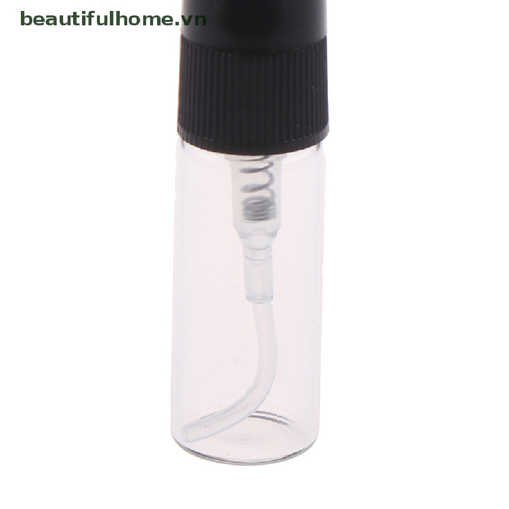 1 Lọ Thủy Tinh Rỗng Mini Có Thể Bơm Lại Dùng Đựng Mỹ Phẩm