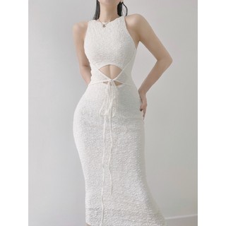 Đầm body buộc nơ eo - TADstore