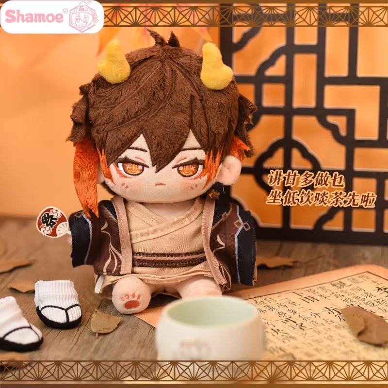 Doll 20cm thuộc tính Zhong Li Genshin Impact