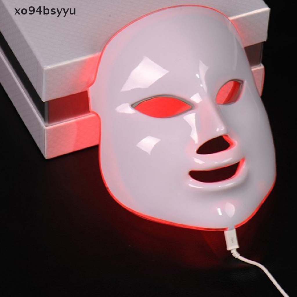 Mặt Nạ Đèn Led Photon 7 Màu Chăm Sóc Trẻ Hóa Làn Da Xo94Bsyu<br />
Vn VN