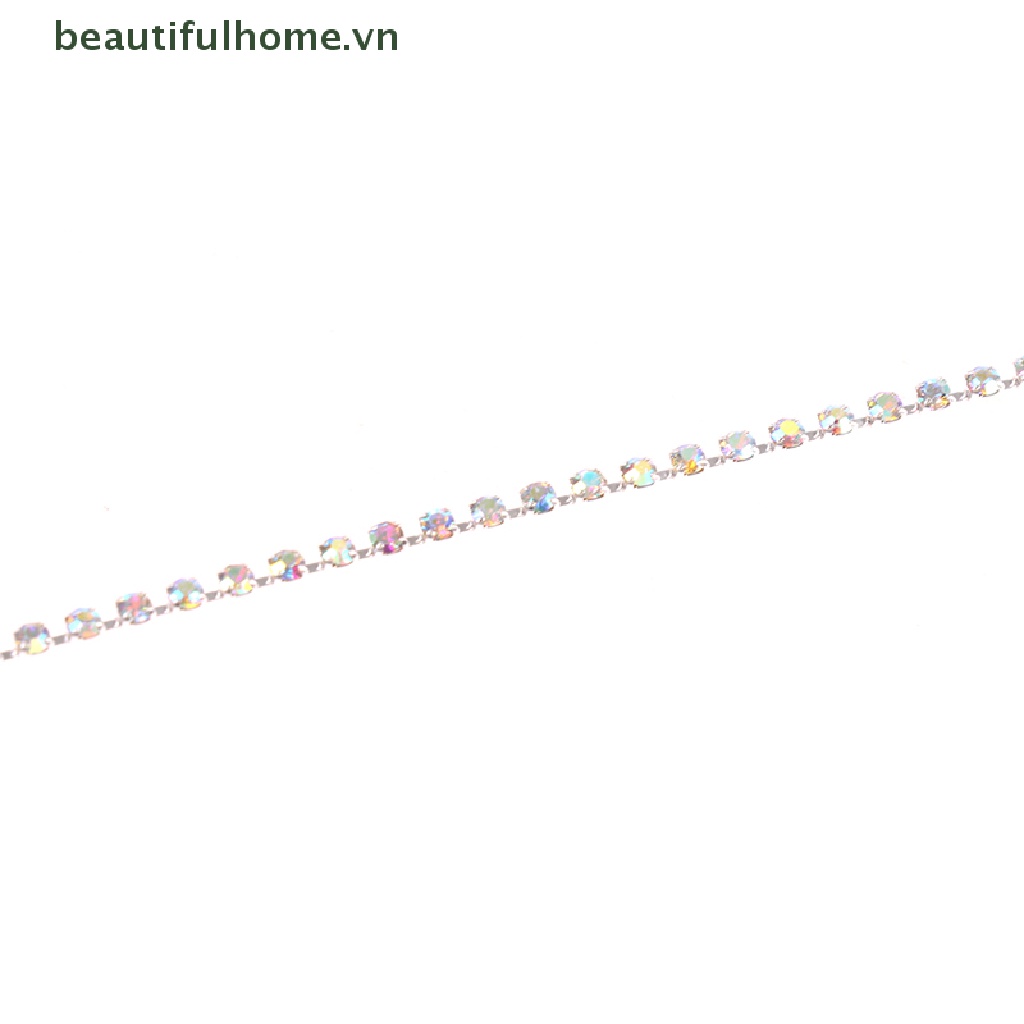 Dây Xích Kim Loại Vàng / Bạc 23cm Trang Trí Móng Tay Nghệ Thuật Thời Trang