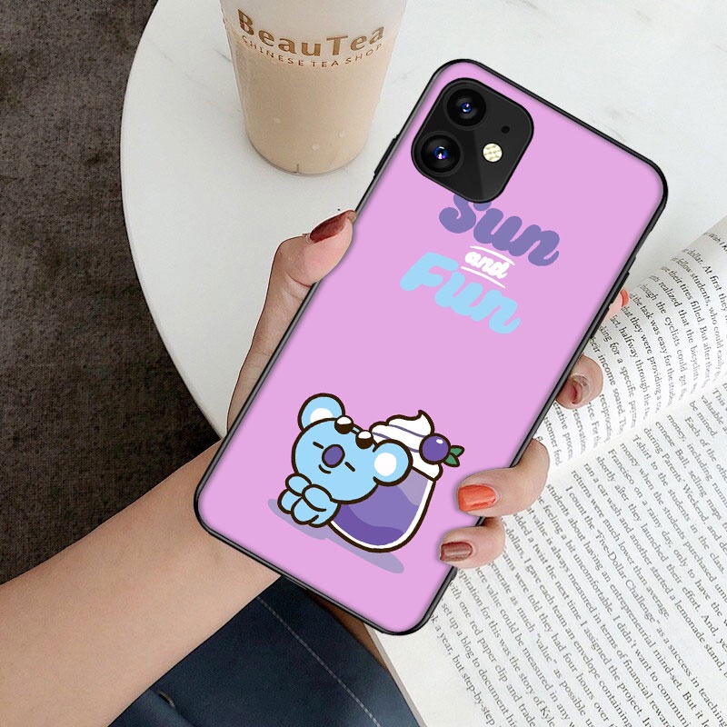 Ốp Điện Thoại Hình Cooky Cho iPhone 14 Pro 11 XR XS 6 6S 7 / 8 / SE 2020 Plus C2