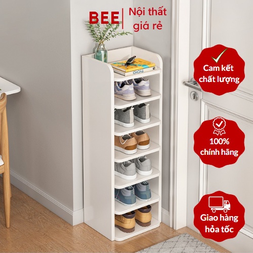 Kệ giày gỗ nhiều tầng, Tủ sách đa năng thông minh - GP247