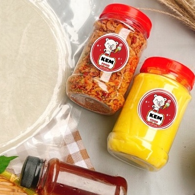 COMBO Bánh tráng phươi sương + Muối tép hành phi + Bơ béo + Tặng sốt tắc