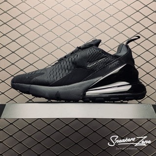 Giày thể thao air max 270 full đen cổ thấp phù hợp cho nam và nữ sneakers world