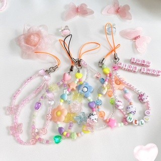 Dây treo điện thoại strap gắn tên làm theo yêu cầu móc dây handmade