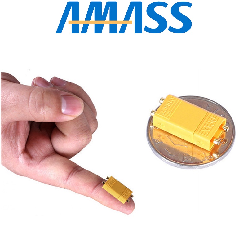 - Jack cắm Amass XT30 XT30UPB cho Pin Lipo | Mạch chia nguồn PDB | ESC
