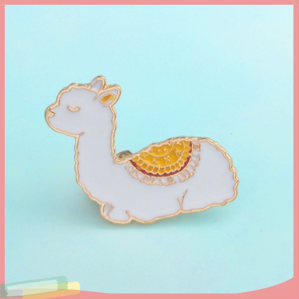 Ghim Cài Áo Hình Lạc Đà Hoạt Hình Đáng Yêu