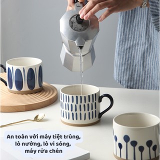 Ly gốm phong cách Bắc Âu NORDIC COARSER 450ml