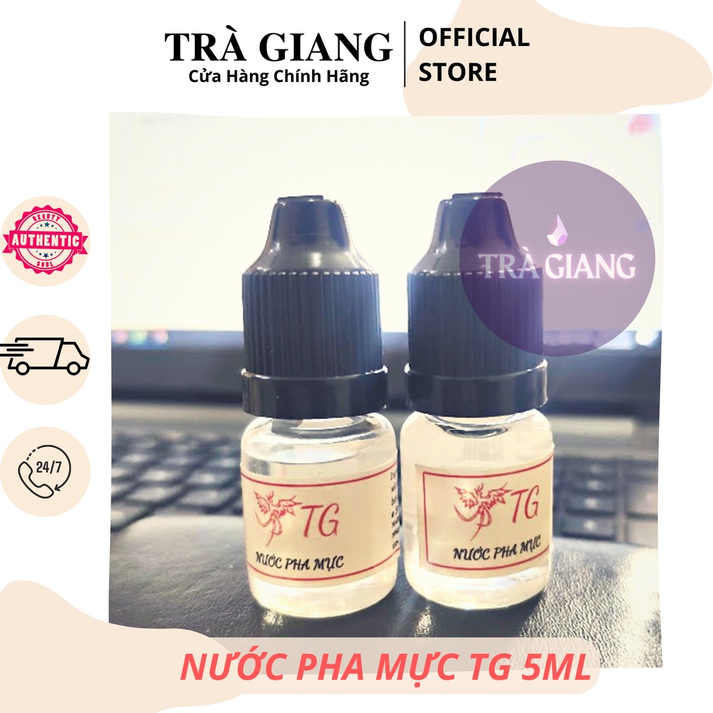 NƯỚC PHA MỰC XĂM KÍCH MÀU TG 5ml