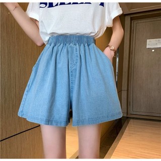 Quần short jean nữ lưng thun bigsize 70-90kg