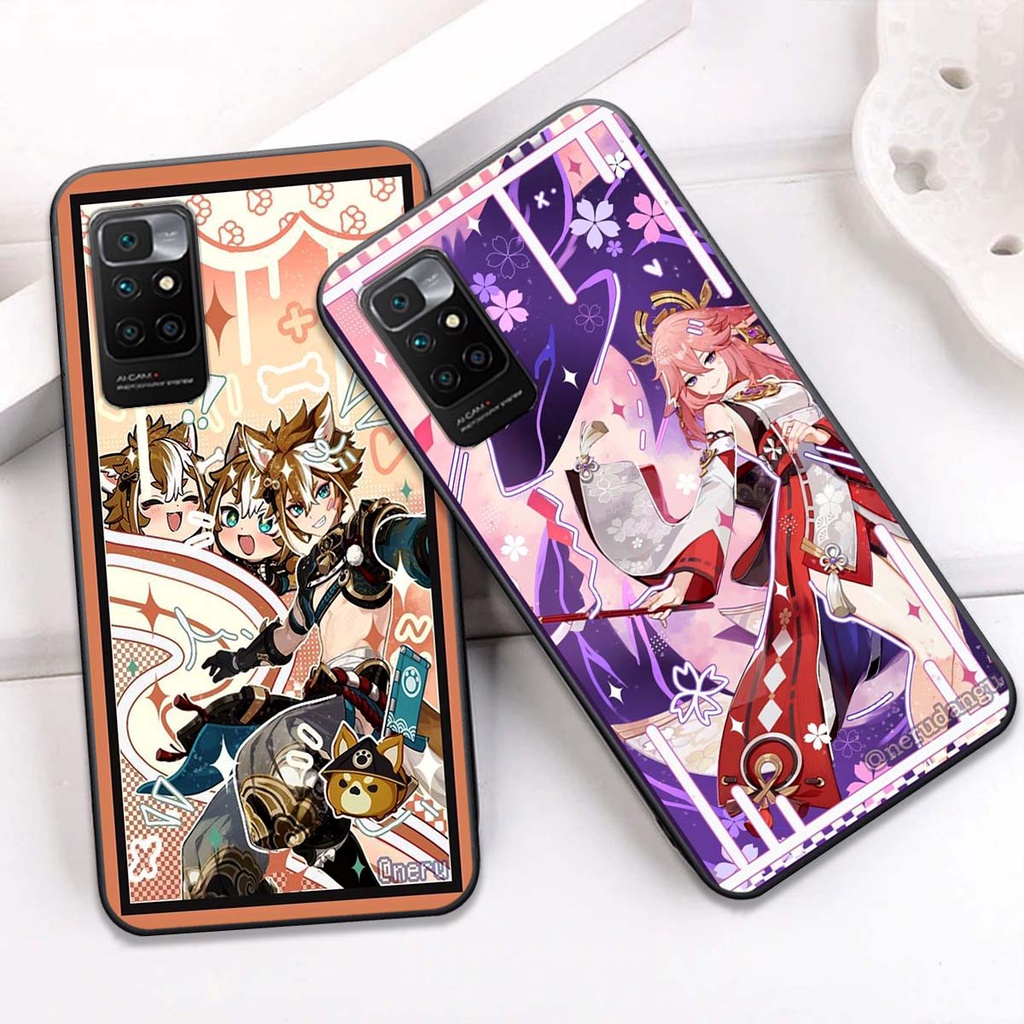 Ốp Xiaomi Redmi 10C / Redmi 10A / Redmi 10 bộ hình anime siêu cute, siêu đáng yêu