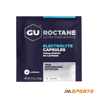 Gói 4 viên muối điện giải GU Roctane Electrolyte Capsules