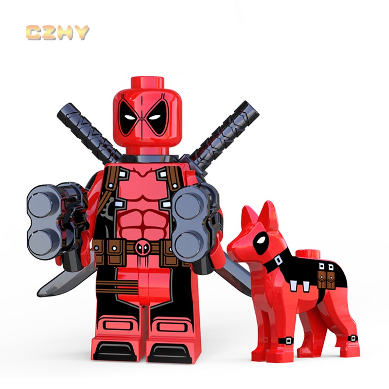 Mô Hình Đồ Chơi Lắp Ráp Nhân Vật Deadpool Mini
