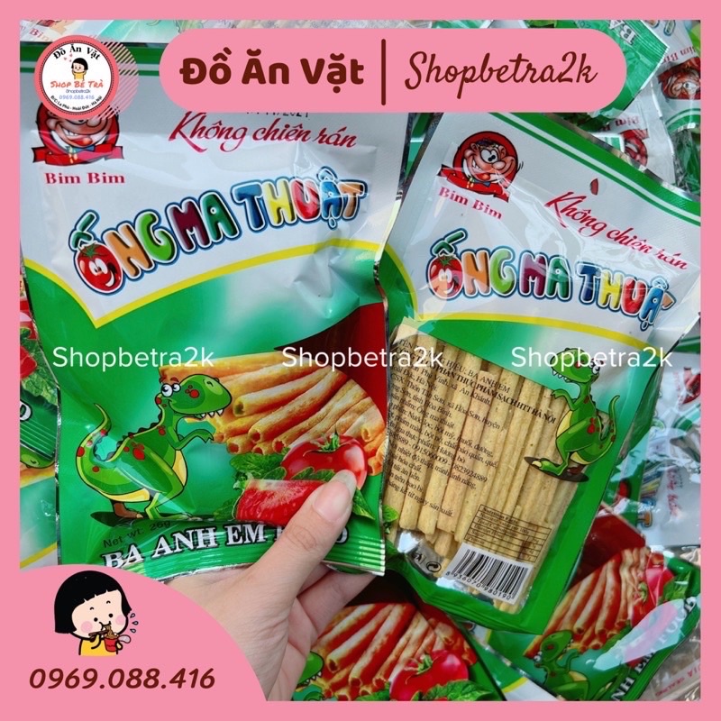 Snack ống ma thuật siêu ngon [Sỉ 60gói]