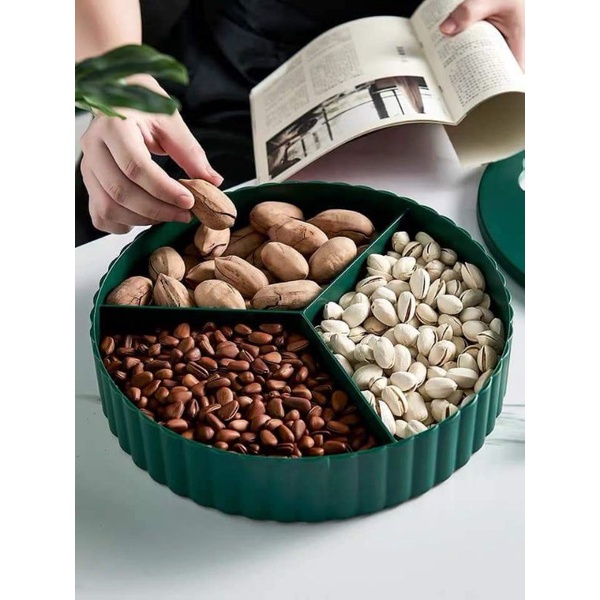 Khay Mứt Hươu 2 Tầng Cao Cấp Sang Trọng