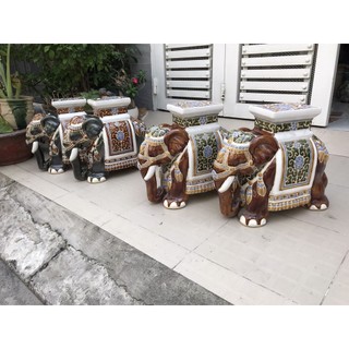 ĐÔN VOI GỐM SỨ NAM BỘ