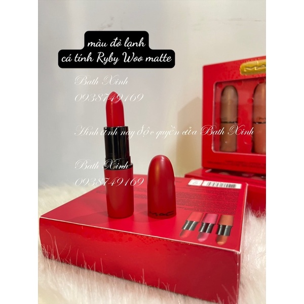 Mẫu mới nhất thỏi son môi thương hiệu M.A.C