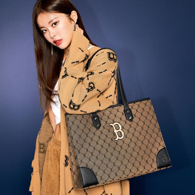 Túi Tote Túi Xách Công Sở M.LB NY Monogram Sz 33 Full Tag Mac