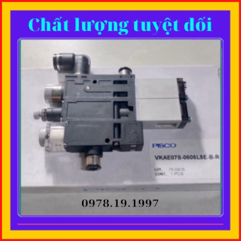 Bộ tạo chân không Pisco VKAE07S-0608L8E-B-R VKAE10G-0606LBE-B