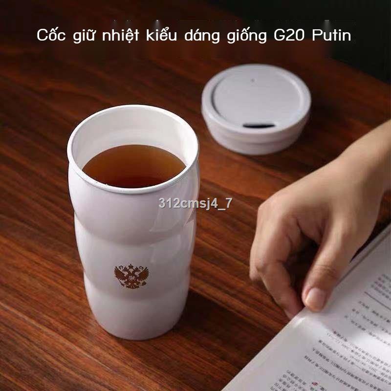 Cùng phong cách của Putin cốc giữ nhiệt nam họp cốc sứ có nắp ấm trà xu hướng đơn giản cốc sức khỏe cốc cà phê