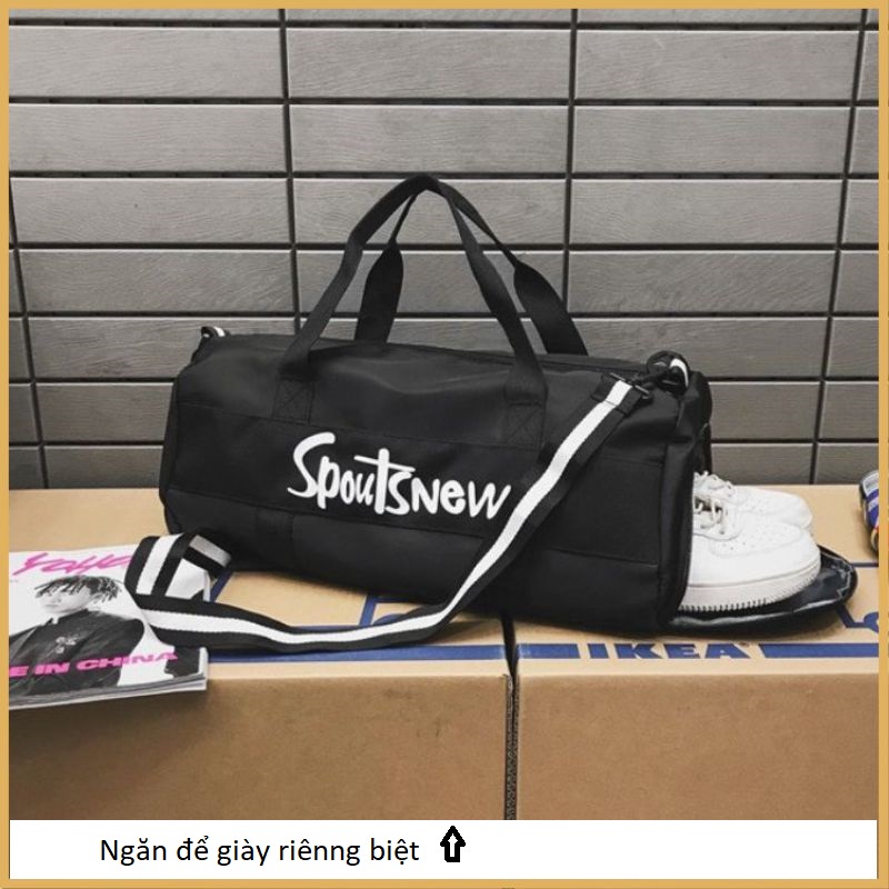 Túi Du Lịch, Túi Xách Tay Nam Nữ Thể Thao Chống Thấm Nước Cao Cấp HANABAG