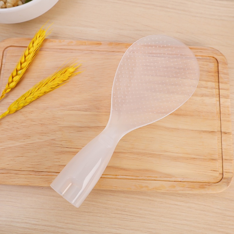 Muỗng Xới Cơm / Thức Ăn Chịu Nhiệt Độ Cao Màu Trơn Hình Quái Vật Nhỏ Dùng Trong Nhà Bếp