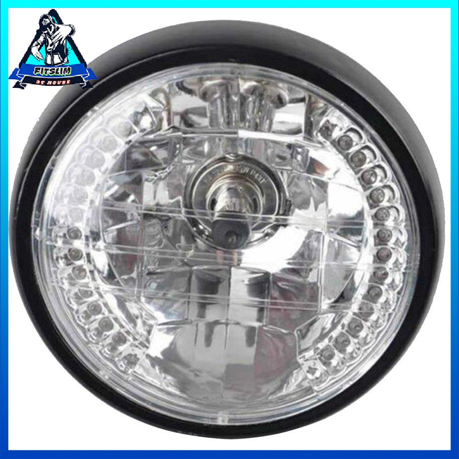 [Fit] Đèn pha cổ điển vòng thiên thần 7 inch lái nhẹ [S/24]