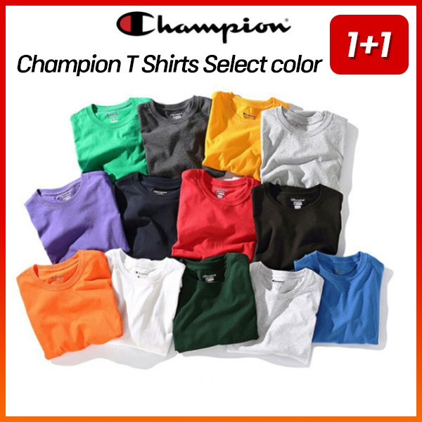 Áo thun ngắn tay Unisex đích thực Champion [1 + 1Event]