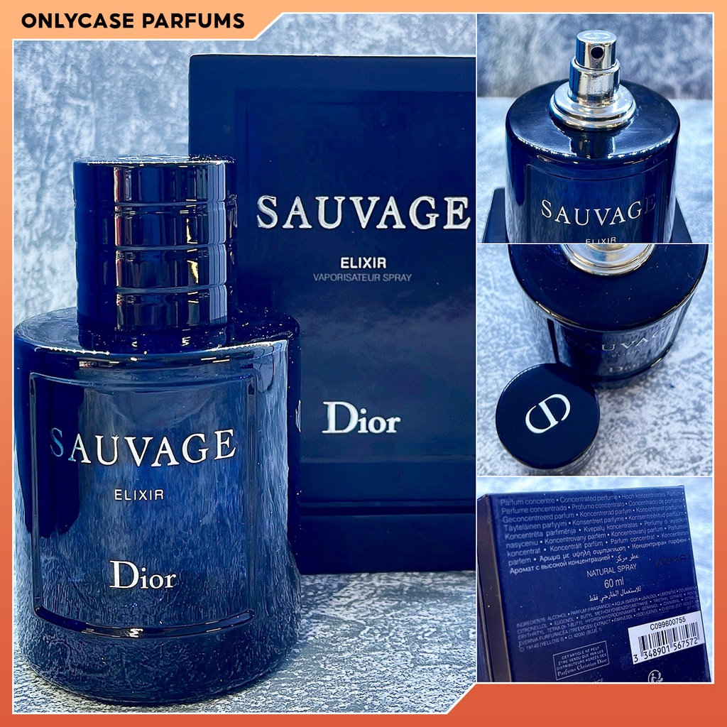 Nước Hoa Nam hàng Pháp Dior Sauvage Elixir chai 60ml . Lưu hương 12-14h
