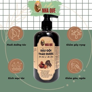 Dầu gội bồ kết, dầu gội bồ kết cô đặc, dầu gội đầu bồ kết, sạch gàu, ngăn rụng tóc, mượt tóc, 500ml