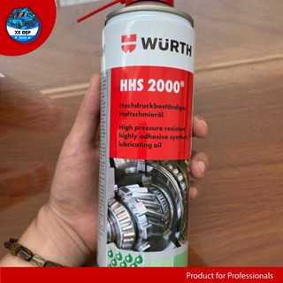 Mỡ bò nước dạng xịt HHS 2000 Wurth 0893106 (Chai 500ml)