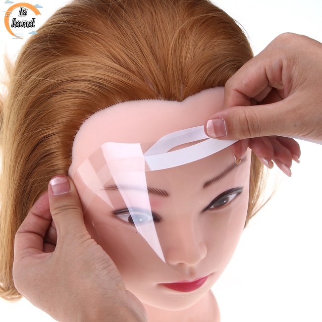 Bộ 50 Mặt Nạ Bảo Vệ Khi Cắt Tóc Có Tay Cầm Tiện Dụng