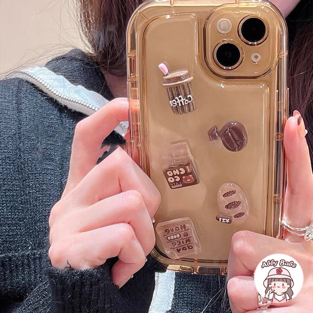 Ốp Điện Thoại 3D Trong Suốt Chống Mồ Hôi Cho IPhone 14 Pro Max 11 7Plus 13 12 11 Pro Max X XS XR